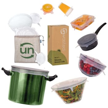 Unwasted Reusable Silicone Lids (7-Pac)