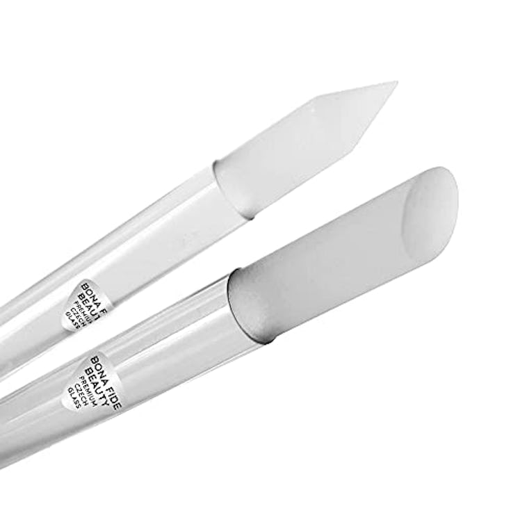 Bona Fide Beauty Glass Cuticle Pusher (Set of 2)