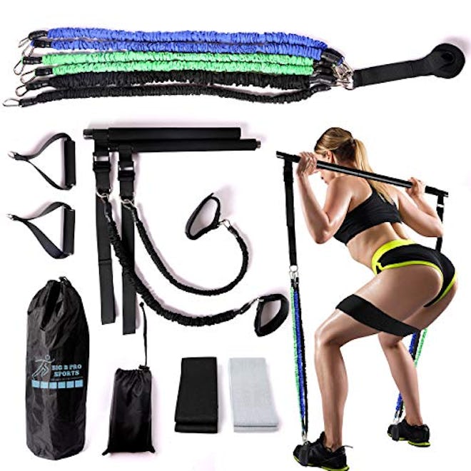 Big B Pro Sports Big Ideas, Better Prod Pilates Bar Home Gym 