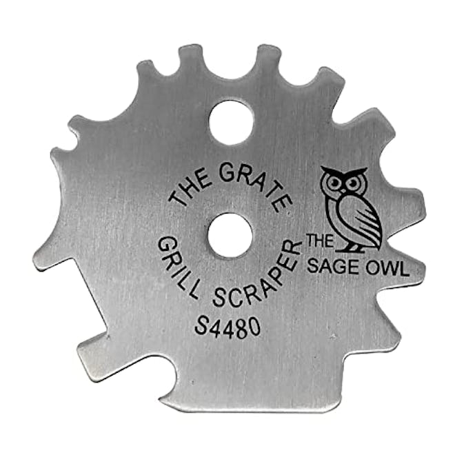 age Owl Stainless Steel BBQ Grill Scraper