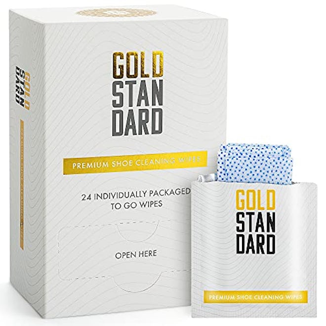 Gold Standard Quick Shoe Cleaner Wipes (24-Pack)