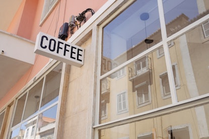 Dramatico coffee shop in Lisbon, Portugal, where we spent 48 hours and $480