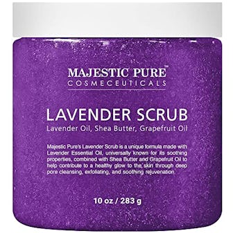 Majestic Pure Lavender Oil Body Scrub