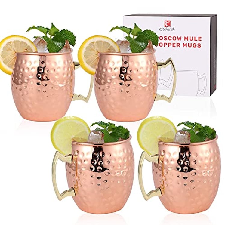 Moscow Mule Mugs Set of 4