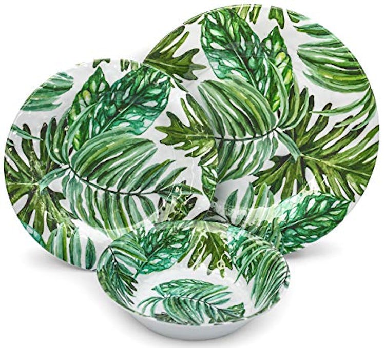 Craft & Kin Melamine Dinnerware Set (12 Pieces)