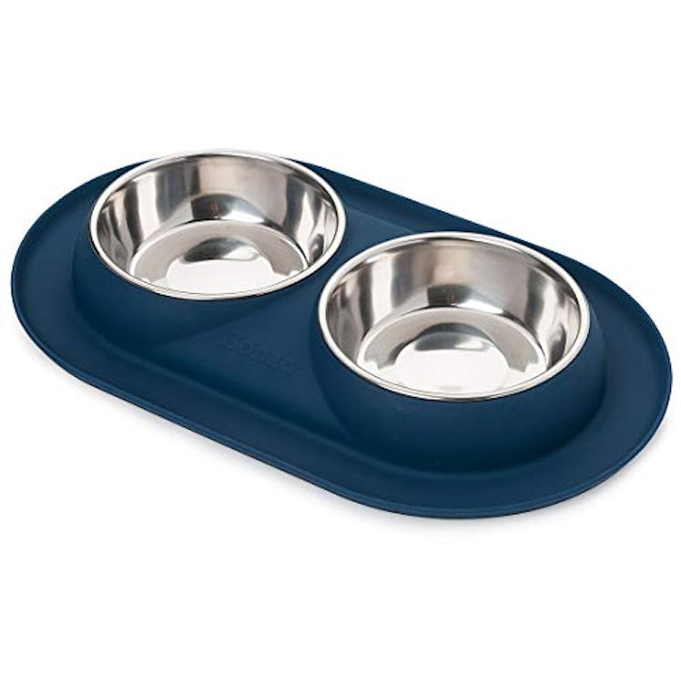Bonza Small Pet Bowls with Spill-Proof Mat