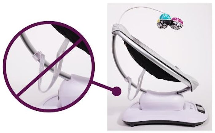 2 million MamaRoo swings have been recalled due to entanglement and strangulation hazards.