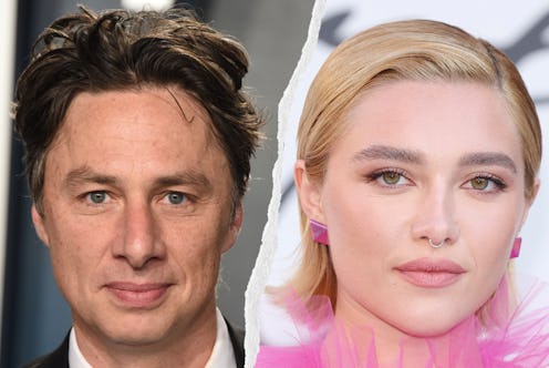 Zach Braff and Florence Pugh have broken up and Twitter has some thoughts.