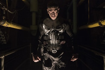 Jon Bernthal as Frank Castle in Marvel and The Punisher from Netflix