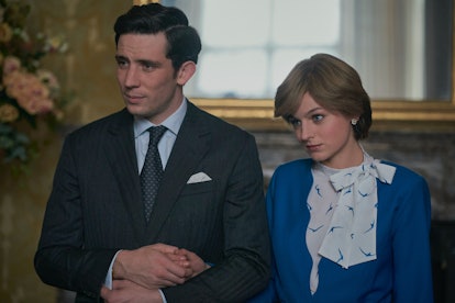 Josh O'Connor and Emma Corrin in Netflix's 'The Crown.'