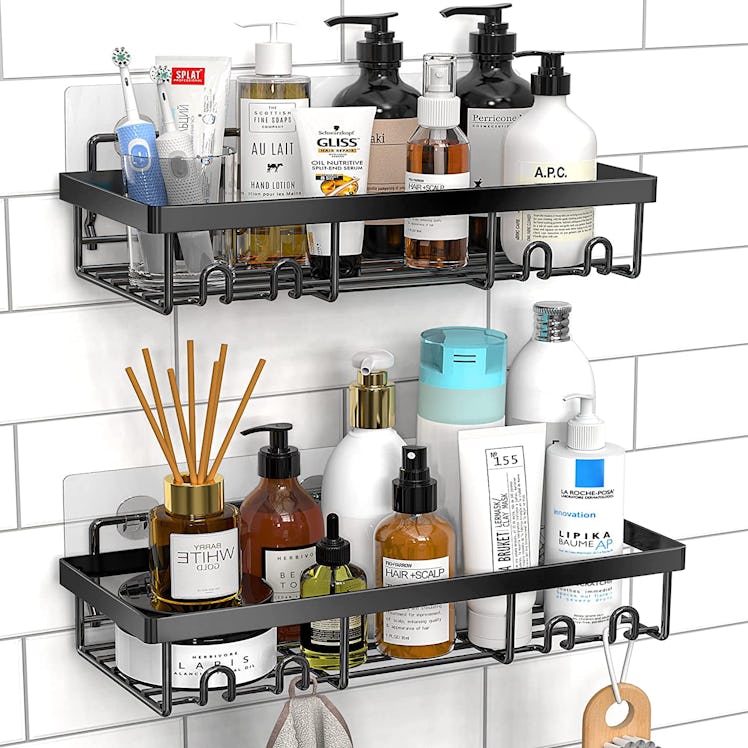 MOFOROCO Shower Caddy Shelves (2-Pack) 