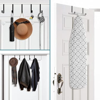 Booda Brand Over The Door Z-Shaped Hooks (10-Pack)