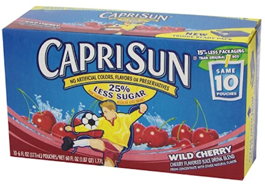 Capri Sun is recalling the wild cherry flavor.