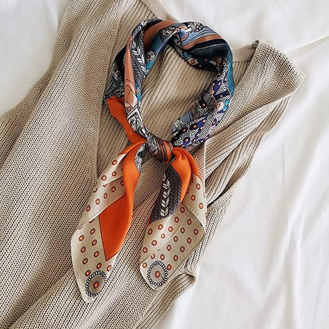 FONYVE Satin Square Head Scarf