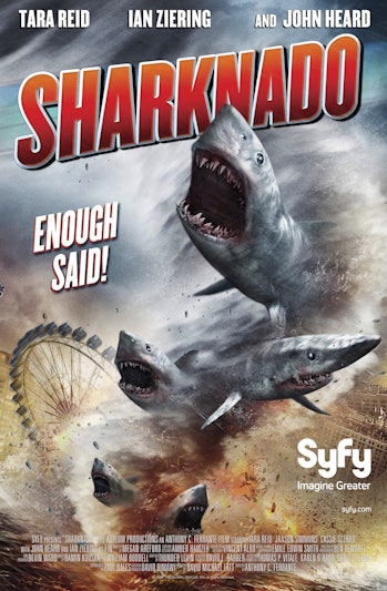 Sharknado movie poster