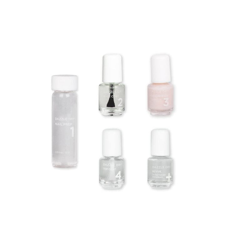 dazzle dry mini kit is the best at home pedicure polish kit