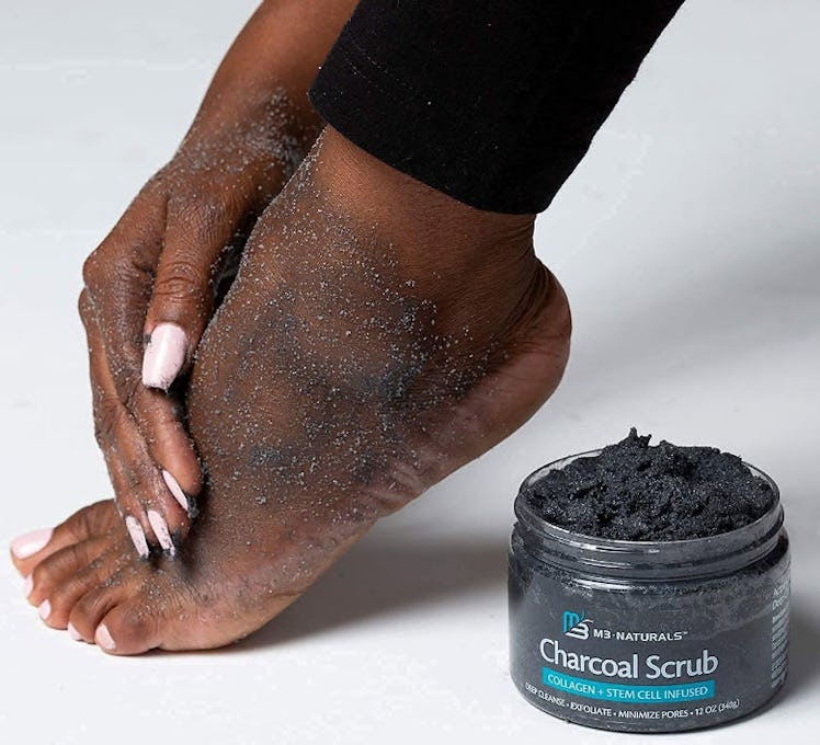 M3 Naturals Charcoal Exfoliating Body Scrub