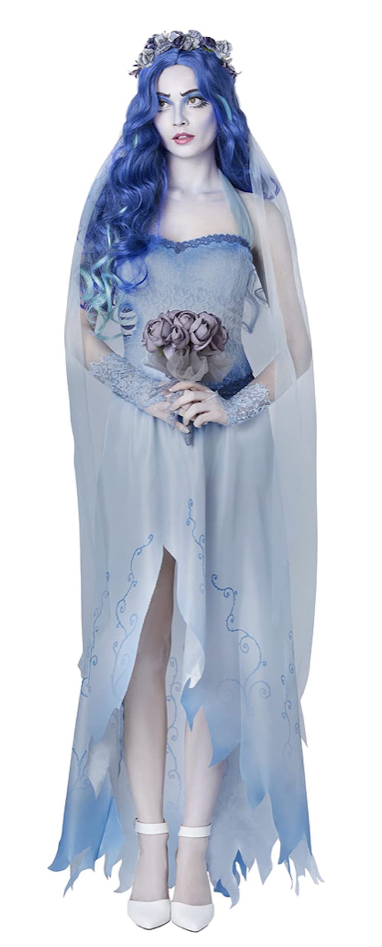 Emily from corpse bride costume from spirit halloween
