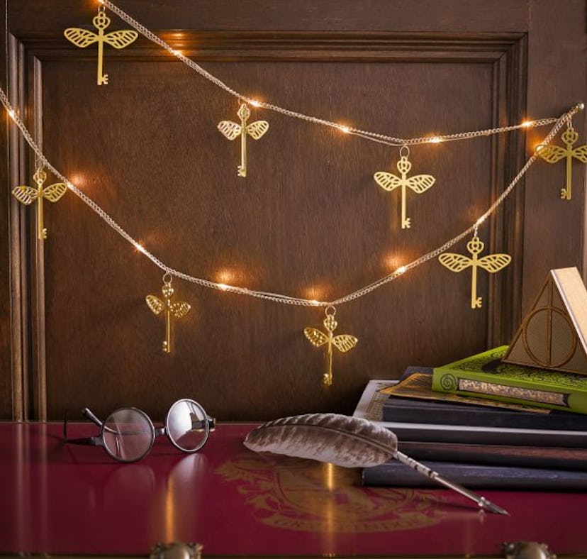 Magical Dorm Decor From Pottery Barn Teen's Harry Potter Collection.