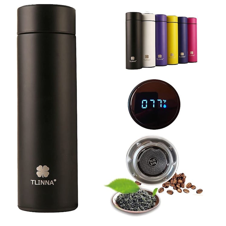 TLINNA Water Bottle with LED Temperature Display