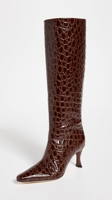 Stevie 42 Croc Embossed Boots  