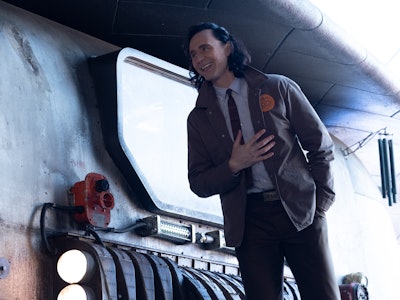 Tom Hiddleston as Loki in "Loki" series 