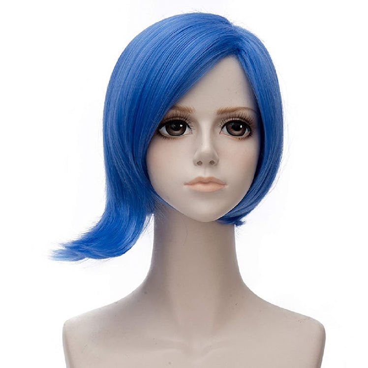 short blue wig for sadness costume from probeauty