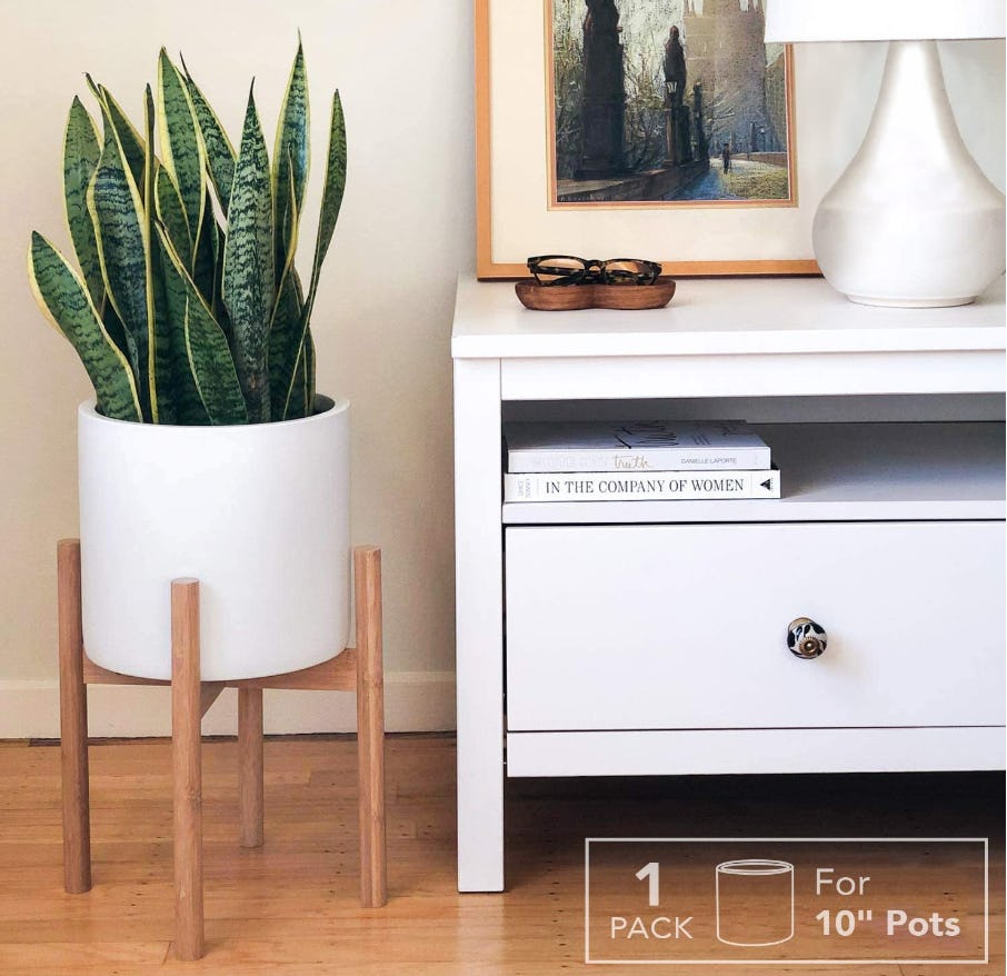 STNDRD. Bamboo Indoor Plant Stand