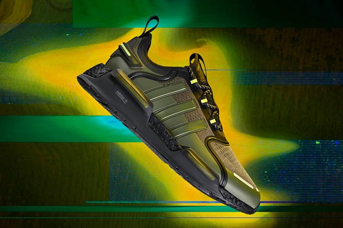 Adidas Originals NMD V3 sneaker in olive green