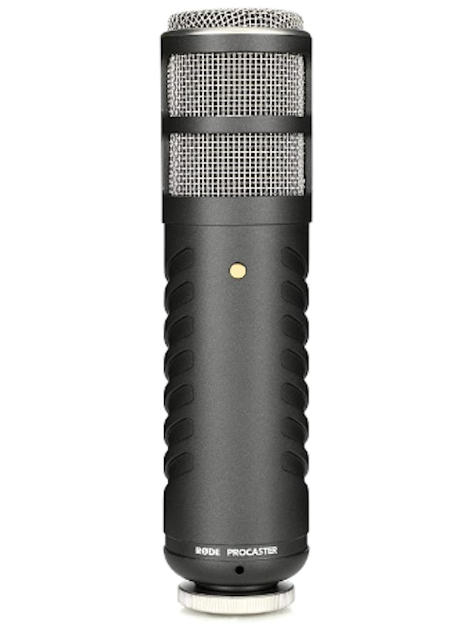 The Rode Procaster is another expert-recommended pick for best microphone for podcasting.