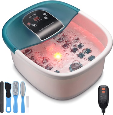 renpho foot spa bath massager is the best foot bath at home pedicure kit