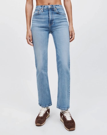 RE/DONE cropped bootcut jeans