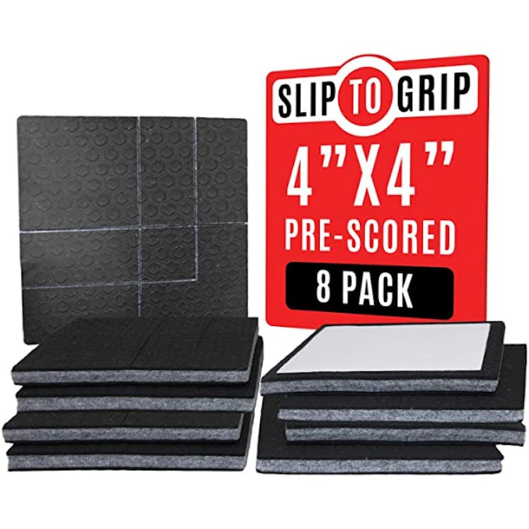 SlipToGrip Non Slip Furniture Gripper Pads (8-Pack)