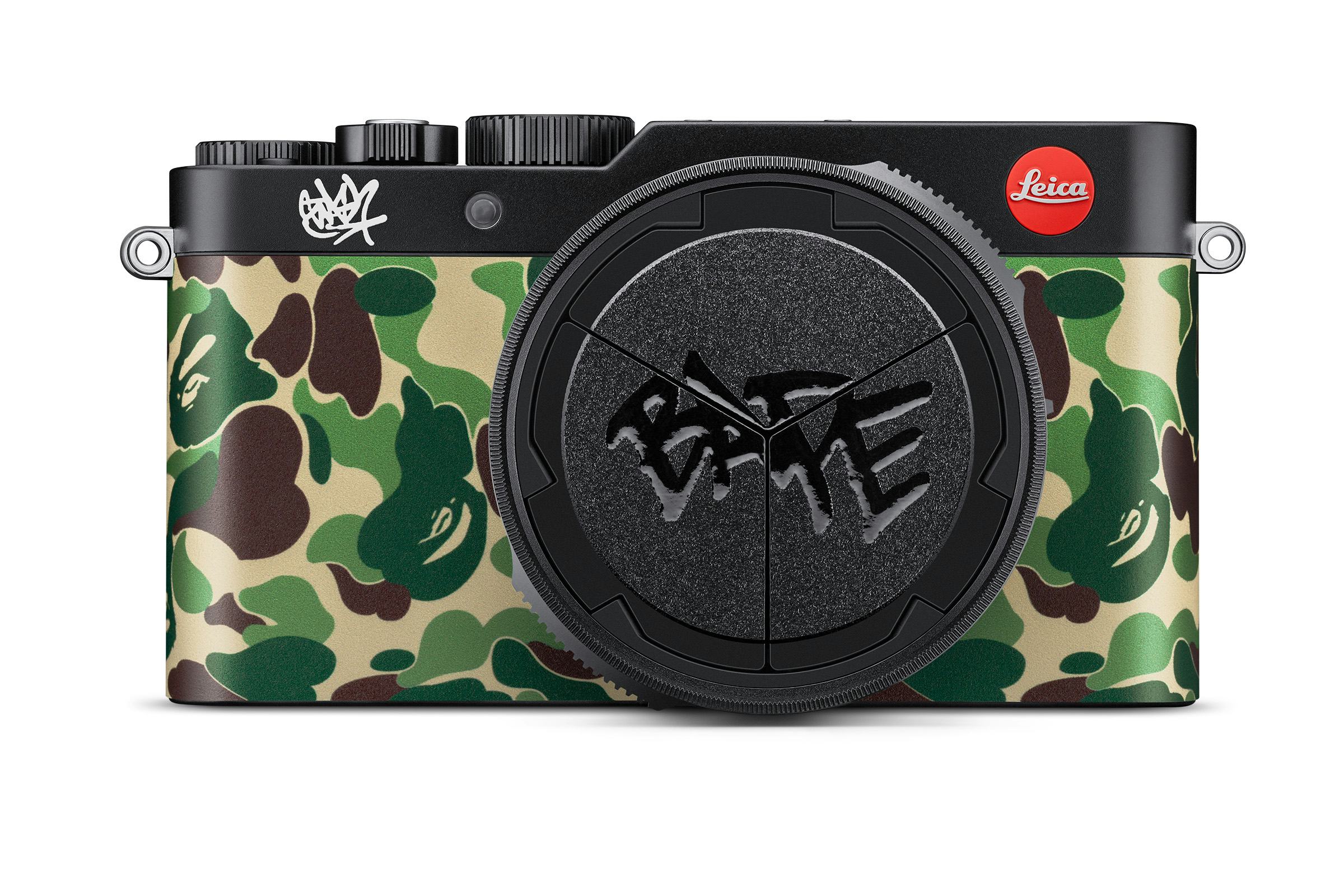 Leica's collab with Bape brings us a camo-clad camera