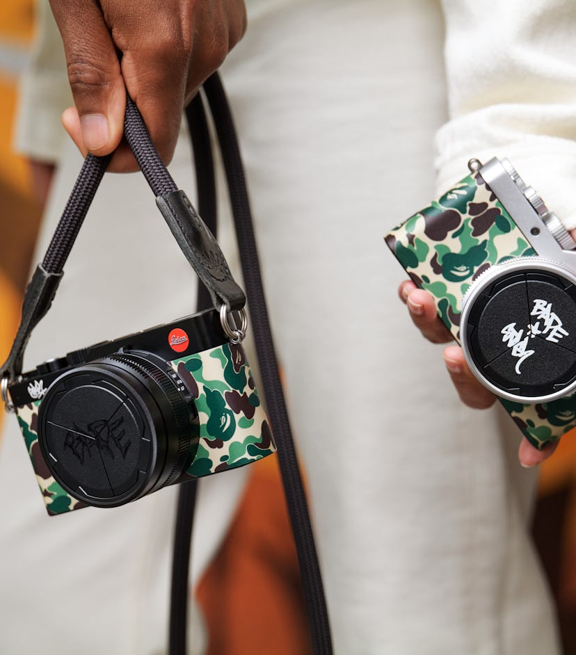 Leica collab with Bape and Stash
