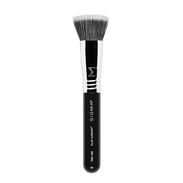 sigma beauty air flat kabuki brush is the best liquid bronzer brush