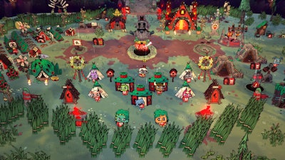 Cute and dark CULT OF THE LAMB is an innovative game that combines an  amazing art style, various genres of gameplay, and endless enjoyment, By Special Reserve Games