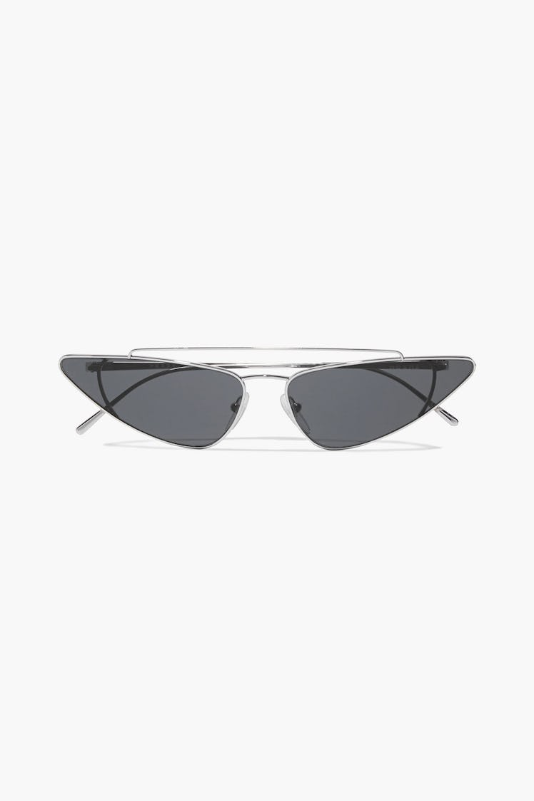 Prada cat-eye metal sunglasses