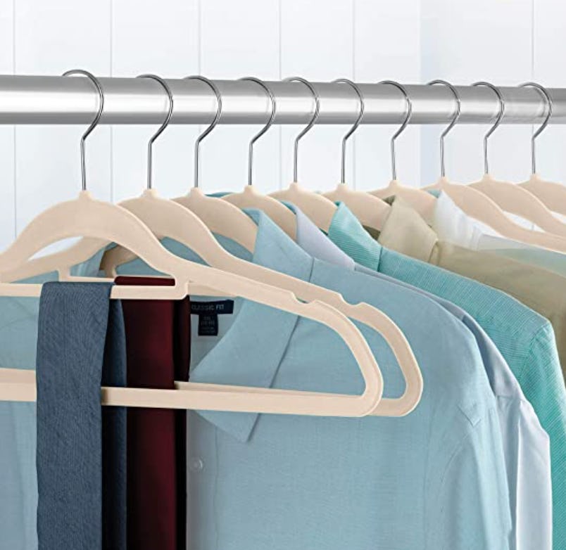 ZOBER Velvet Hangers (20-Pack)