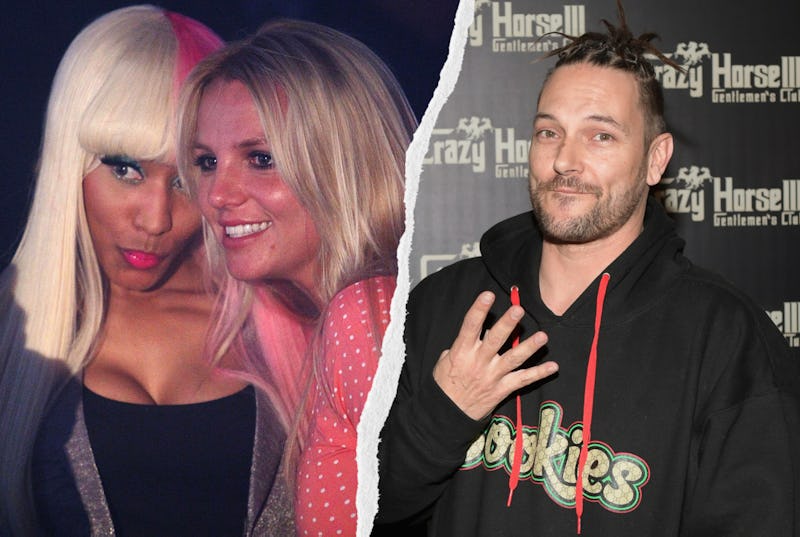 Nicki Minaj and Britney Spears, Spears' ex-husband Kevin Federline