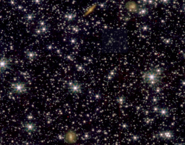 color photo of stars and galaxies in space