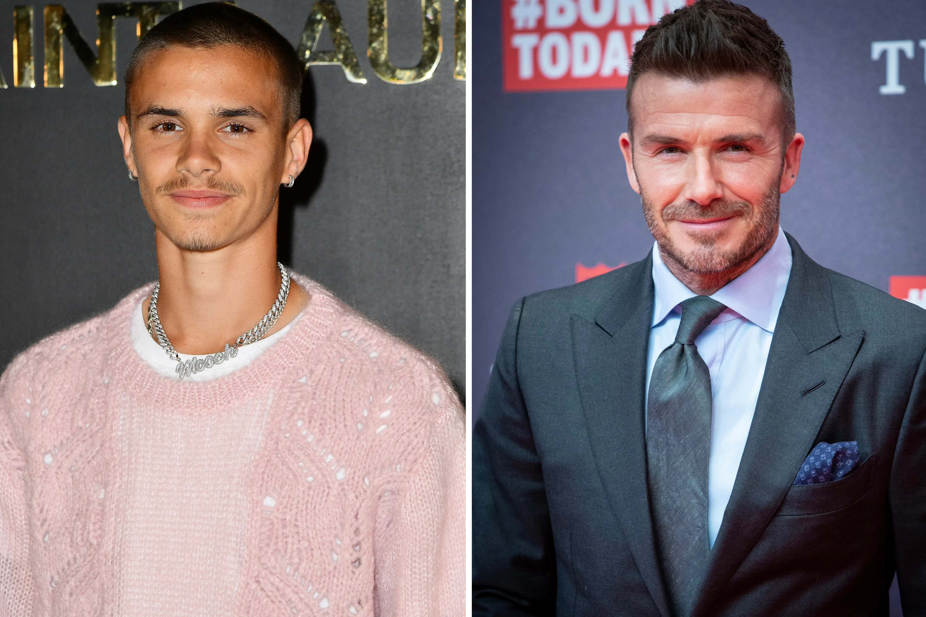 Romeo Beckham's Pastel Pink Hair Is Sure To Make David Beckham Nostalgic