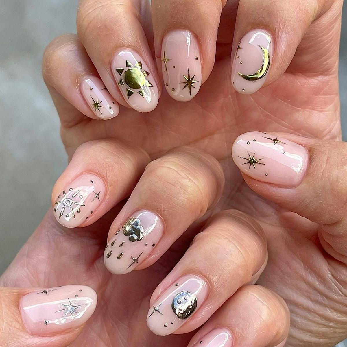 Korean Nail Art Galaxy 2025: Lunar Magic Unveiled