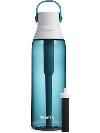 The Brita filtered water bottle has over 37,000 Amazon reviews.