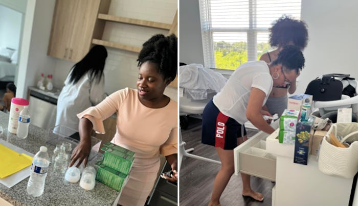 Tanya Ebony has gone viral on Facebook for throwing her daughter a "nesting party."