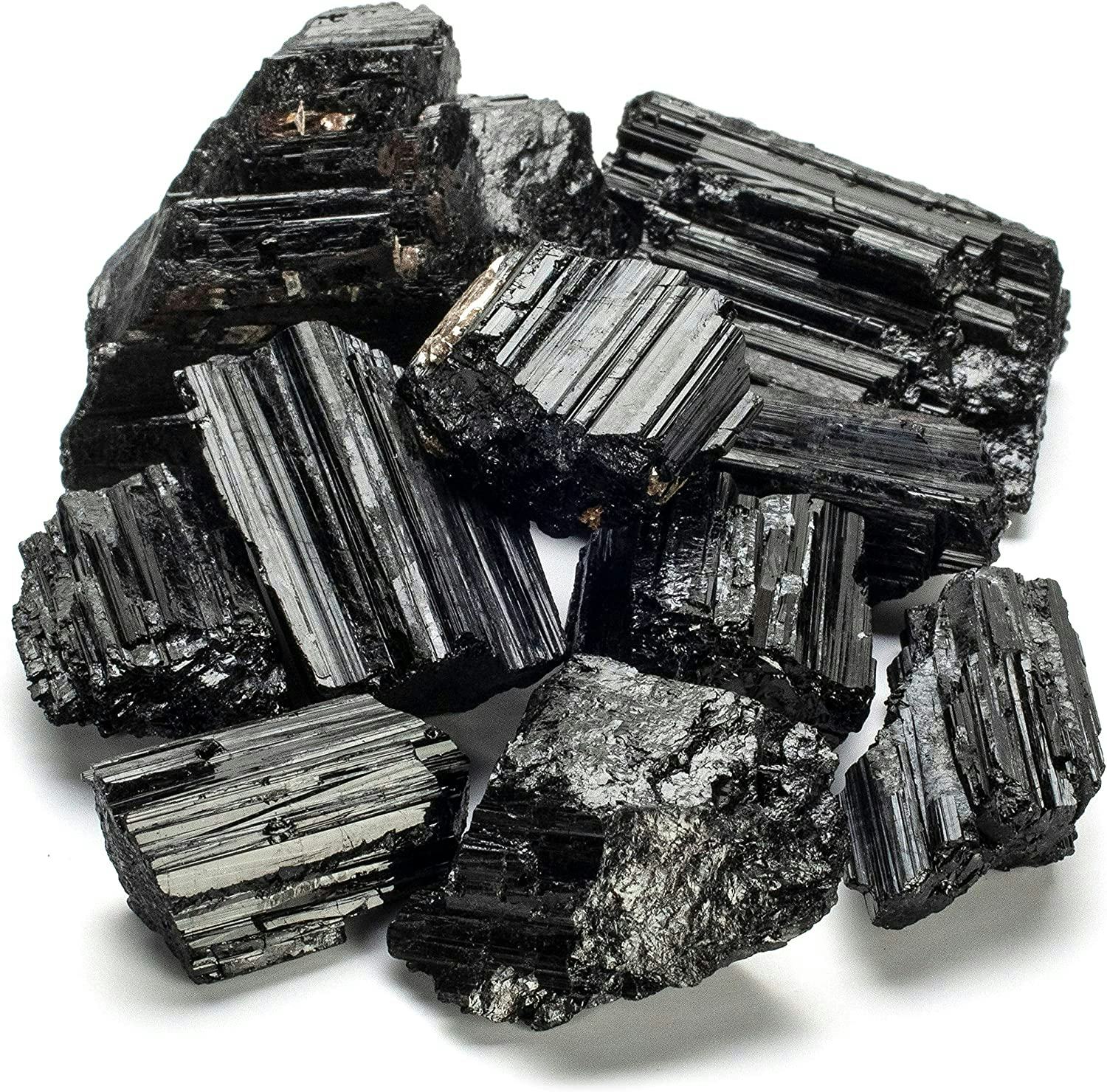 These black tourmaline crystals for confidence dispel negative energy and offer protection.