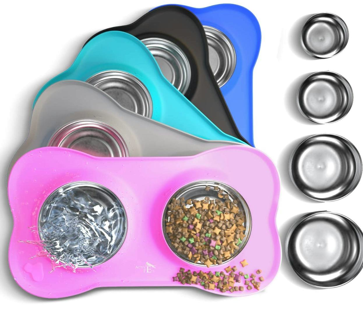 Active Pets Dog Bowl Set