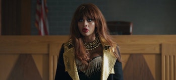 Jameela Jamil as Titania in Episode 1 of She-Hulk: Attorney at Law