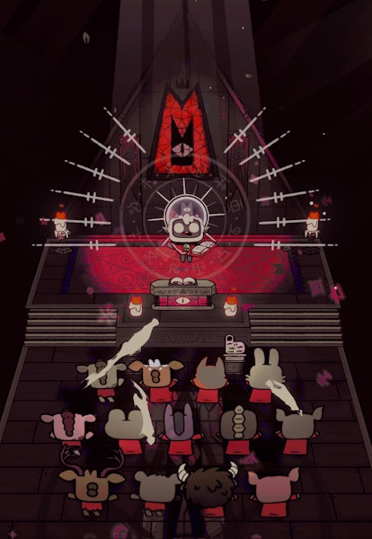 screenshot from Cult of the Lamb video game