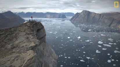 Alex Honnold and Hazel Findlay reach the summit of Ingmikortilaq
